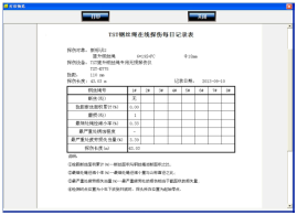 出口型落地式蜜桃视频APP永远入口自动探伤系统报告表